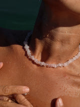 ROSAMORE KETTE – Rosenquarz-Kette